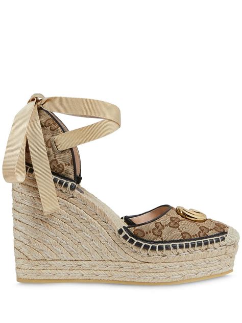 gucci espadrilles dames|gucci espadrilles farfetch.